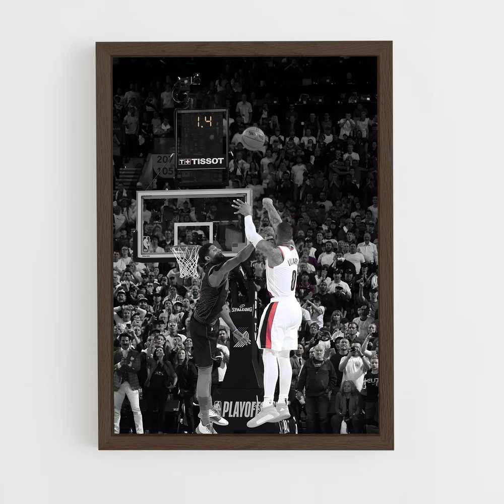 Poster Le Roi des Parquets – affiche Basketball (vue 5)